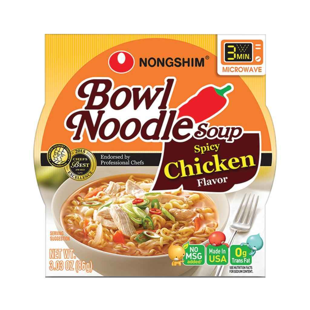 Nongshim Bowl Noodle Chicken 86g